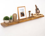 Marsmiles 55in Long Floating Shelves for Wall Mounted, 1Pack|Natural
