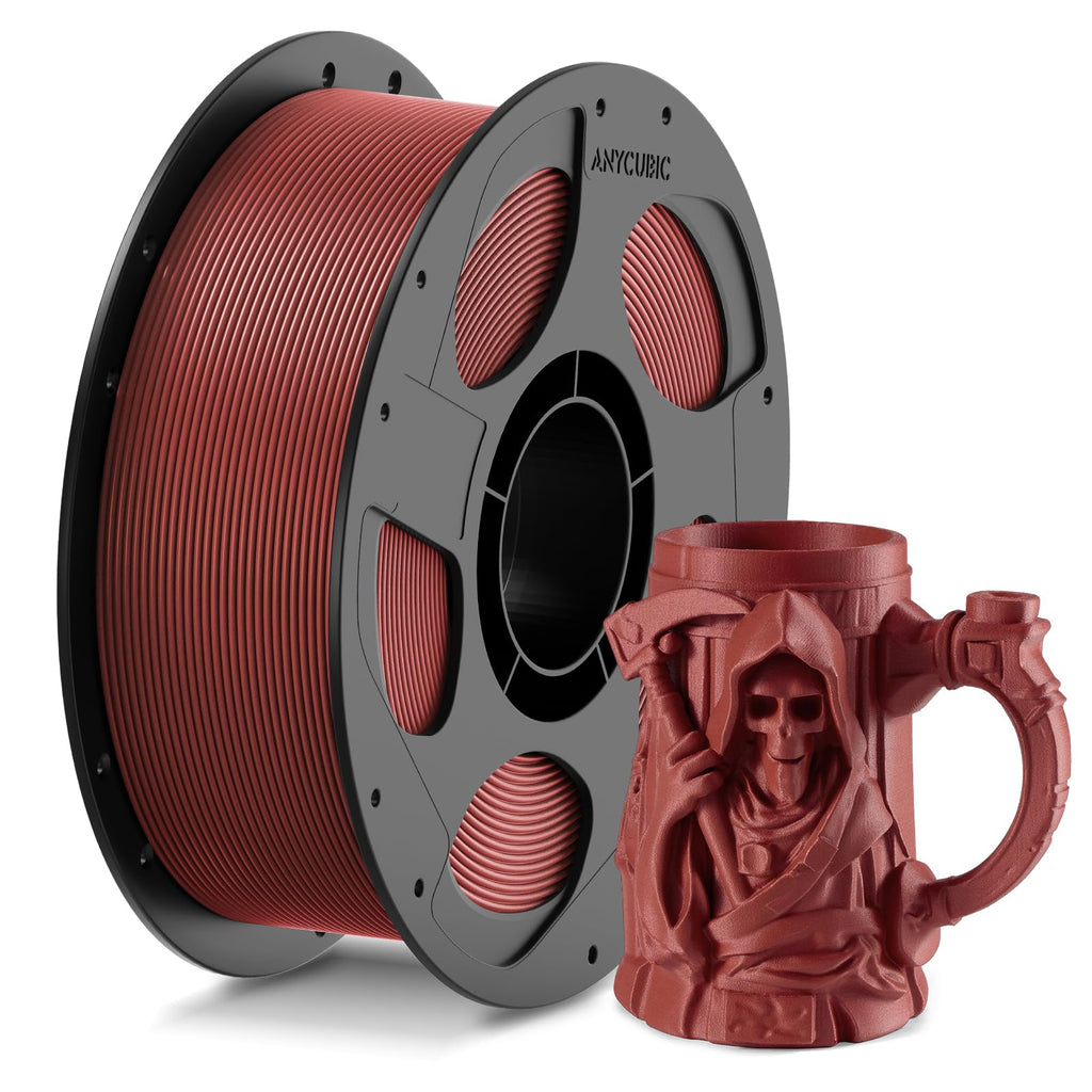 ANYCUBIC PETG Filament 1.75mm, Multicolor Bundle 10KG, Reusable Spool