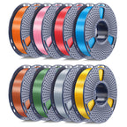 SUNLU PLA+ Filament 1.75mm, 16 Pack 250g Spools, Upgraded Formula