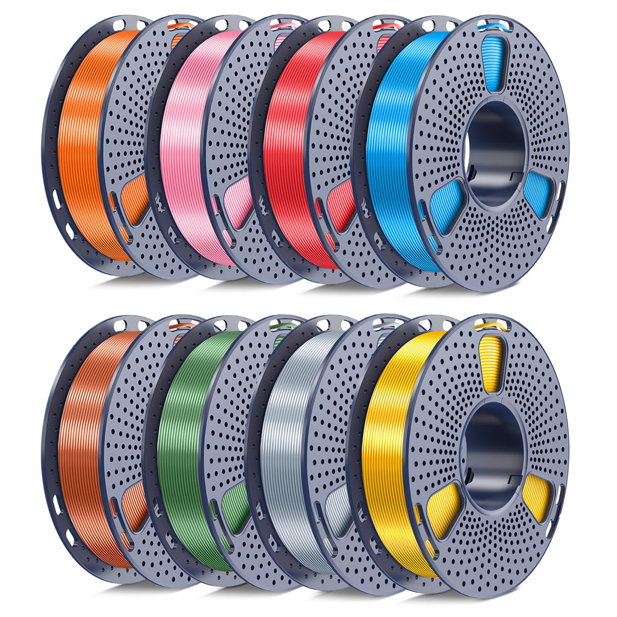SUNLU PLA Filament 1.75mm, 250g Spool Bundle, 3D Printer Filament