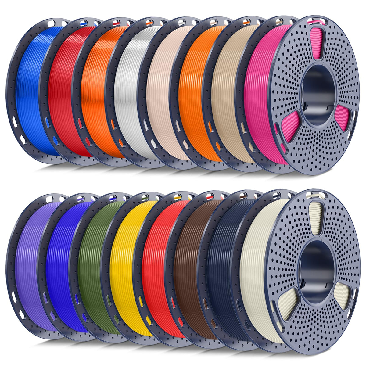 SUNLU PLA Filament 1.75mm, 250g Spool Bundle, 3D Printer Filament
