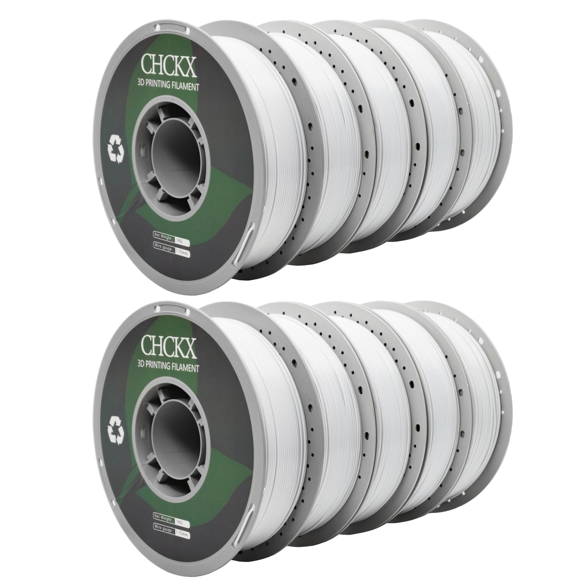 PETG 3D Printer Filament Bundle, 16Rolls,Dimensional Accuracy +/- 0.03 mm, 1kg Spool(2.2lbs), 1.75 mm Fit for Most 3D Printers,16-Multicolor Assortment