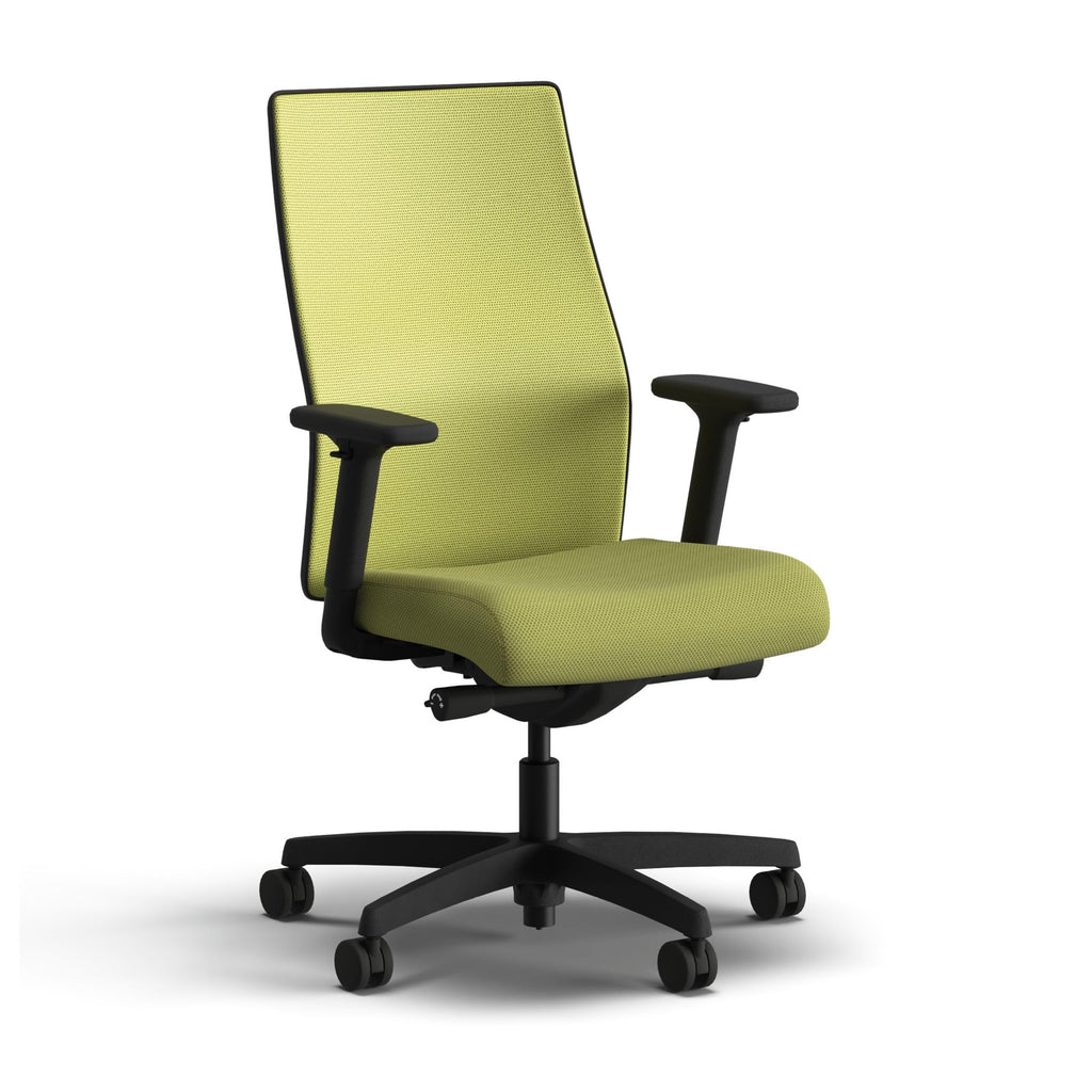 HON Ignition 2.0 Ergonomic Office Chair, Lumbar Support, Desk Chair, Black