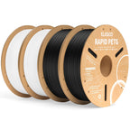 ELEGOO Rapid PETG 3D Printer Filament 1.75mm Black 10KG Bulk