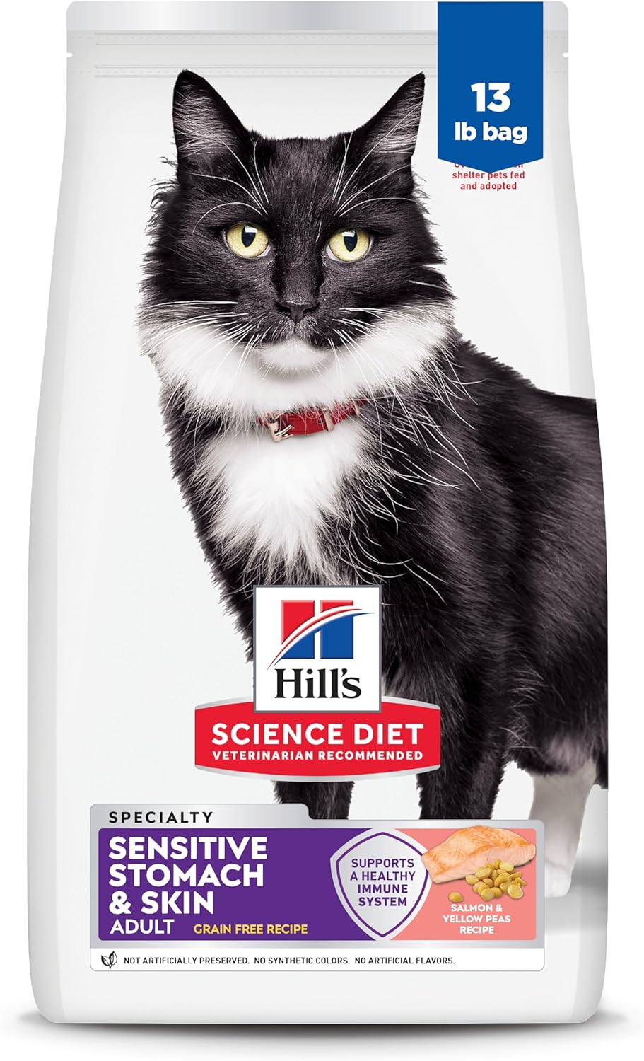 Hill's Science Diet Sensitive Stomach & Skin Grain-Free Dry Cat Food