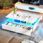 YITAHOME LED Coffee Tables for Living Room