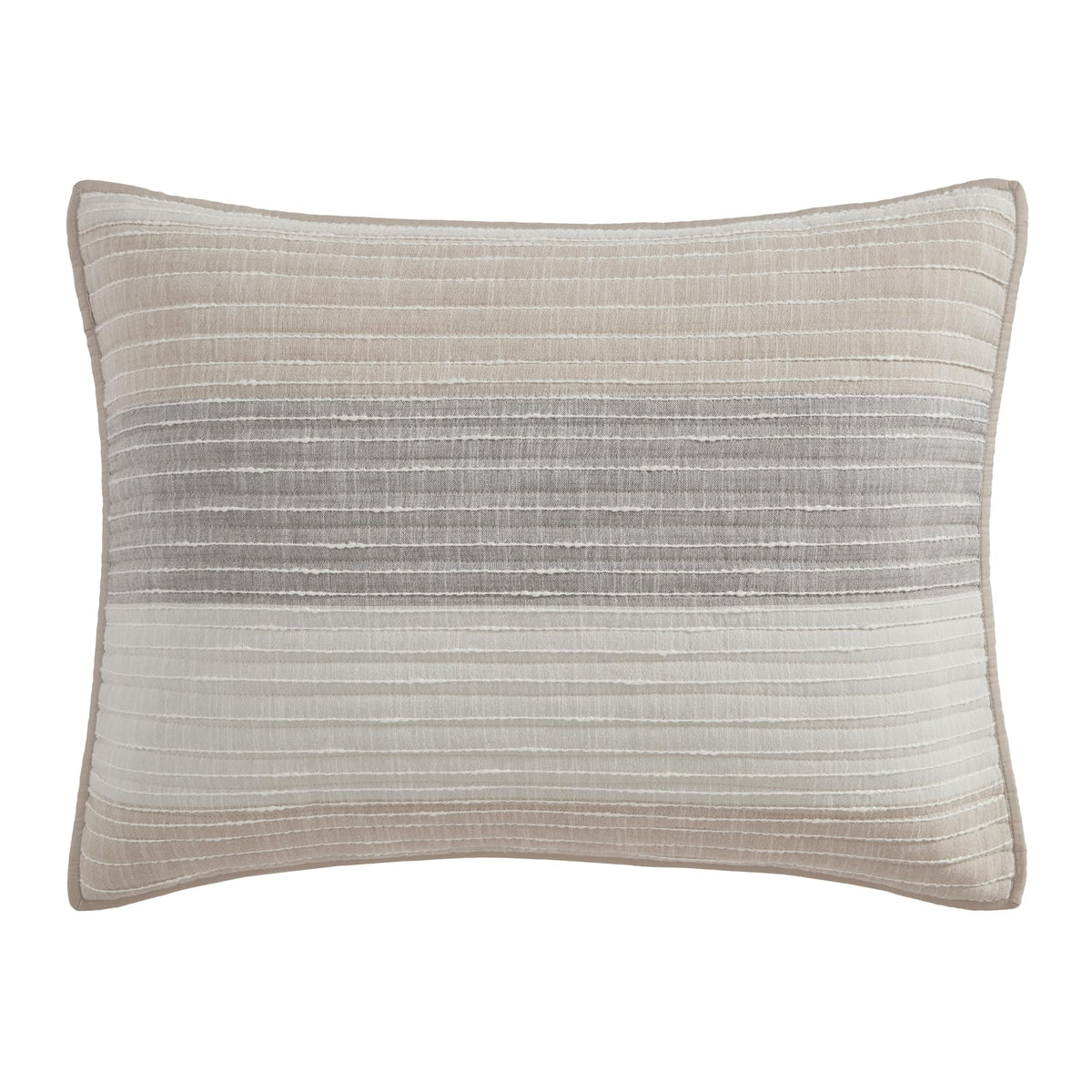 Levtex Home Sand Stripes Blue Queen Duvet Cover Set (90x94in) with 2 Pillowcases (26x20in) - Woven Jacquard Stripe - Blue, Grey, White - Cotton Queen Size Duvet Cover Set - Soft, Pre-Washed