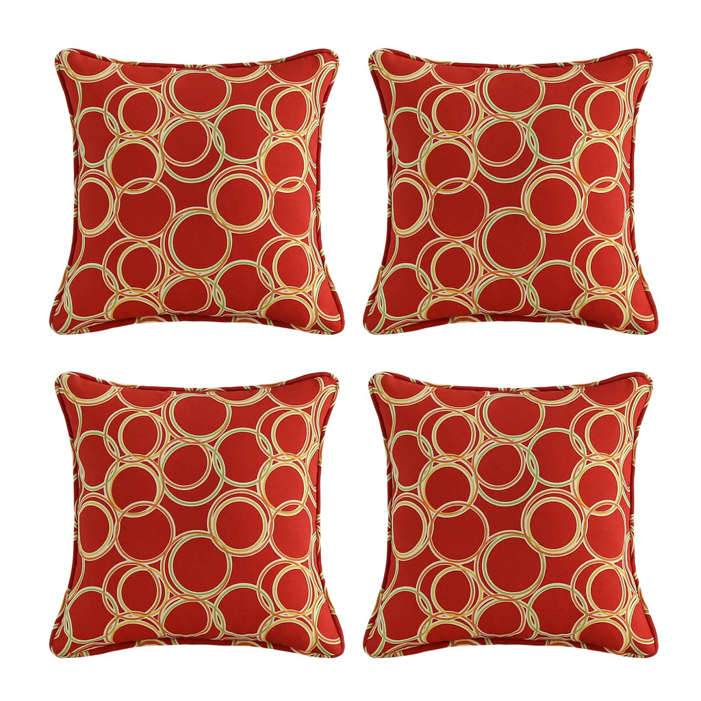 Outdoor Sunbrella Decorative Pillows Pack of 4, 20" x 12" Outdoor Pillow Set for Couch Bed Throw Patio Sofa, Airies Marble