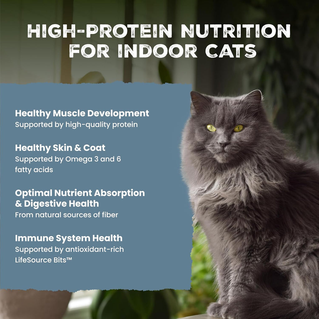 Blue Buffalo Wilderness Chicken Adult Indoor Dry Cat Food, Grain-Free 15 lb