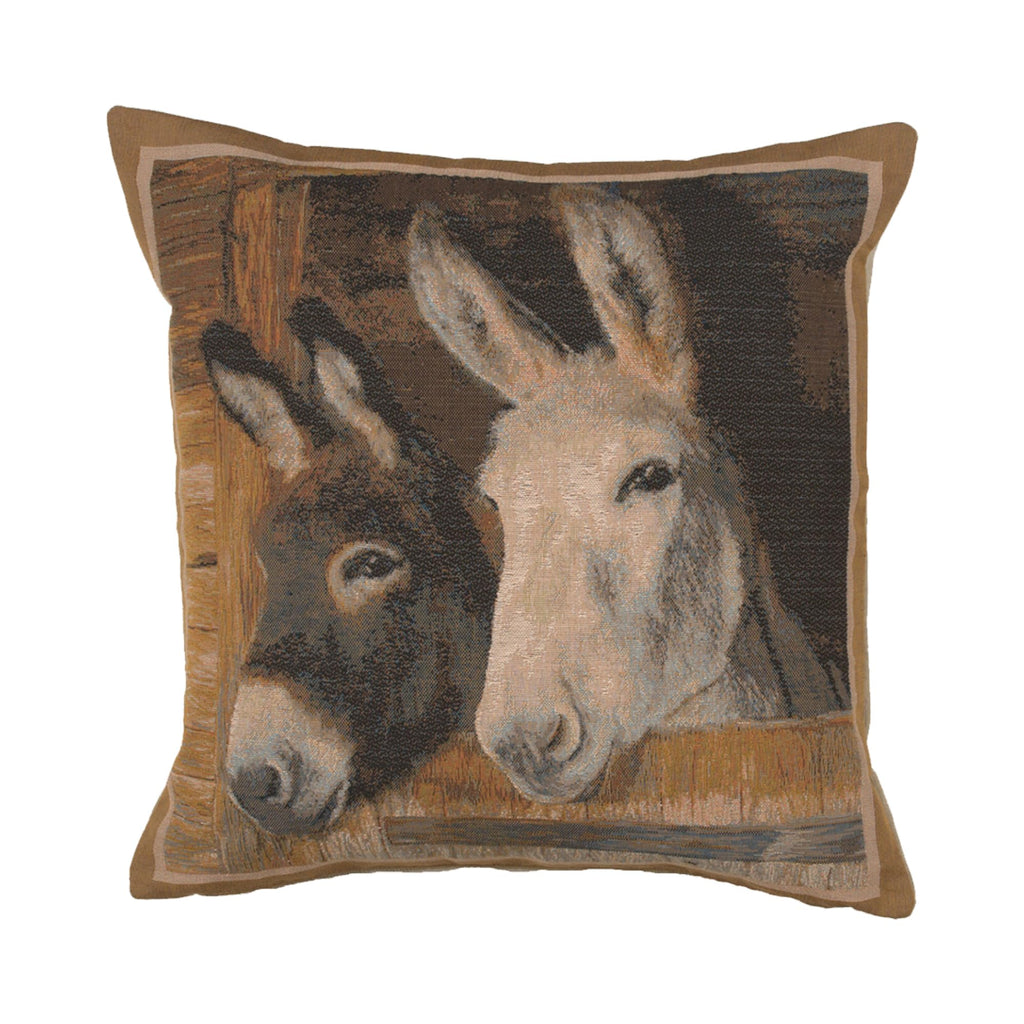 William Morris The Hare I Tapestry Throw Pillow Cover 19 x 19 in
