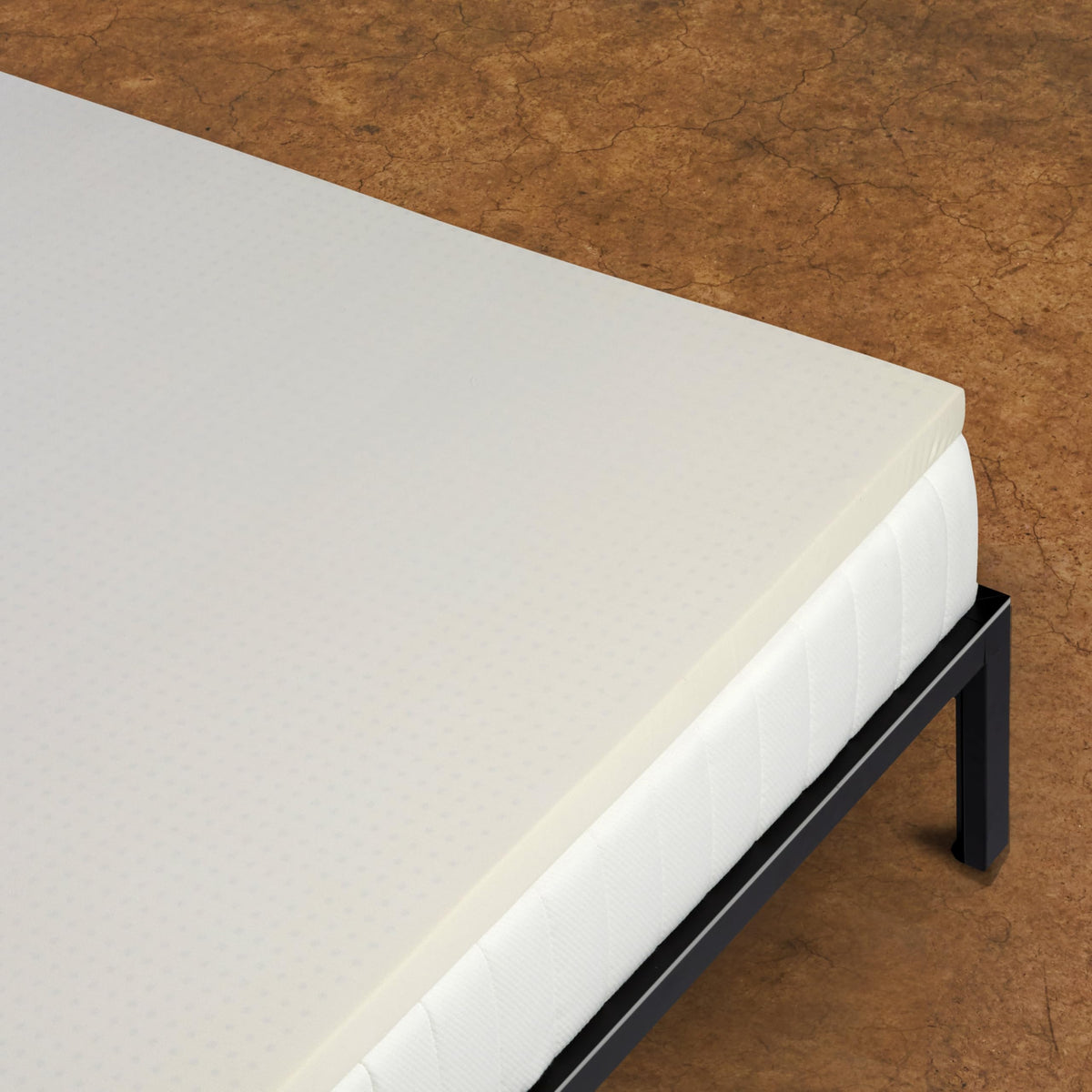 Pure Green Natural Latex Mattress Topper - Soft - 2 Inch - King Size (GOLS Certified Organic)