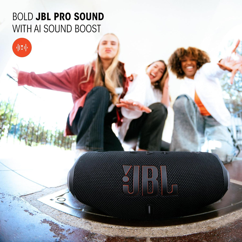 JBL Charge 6 Portable Bluetooth Speaker, Purple