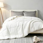 100% Australian Wool Comforter Queen-All Season Breathable Duvet Insert