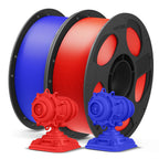 ANYCUBIC PLA Plus (PLA+), 3D Printer Filament 1.75mm Bundle, High Toughness, 1KG Spool, Black, White, Texture Grey, Pink, Red, Blue, Green, Orange, Yellow, Purple, 10KG in Total