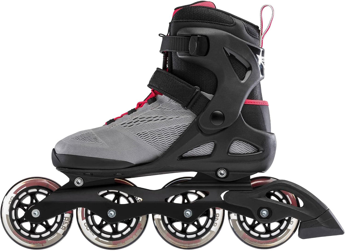 Rollerblade Macroblade 90 Women's Adult Fitness Inline Skate, Neutral Paradise Pink