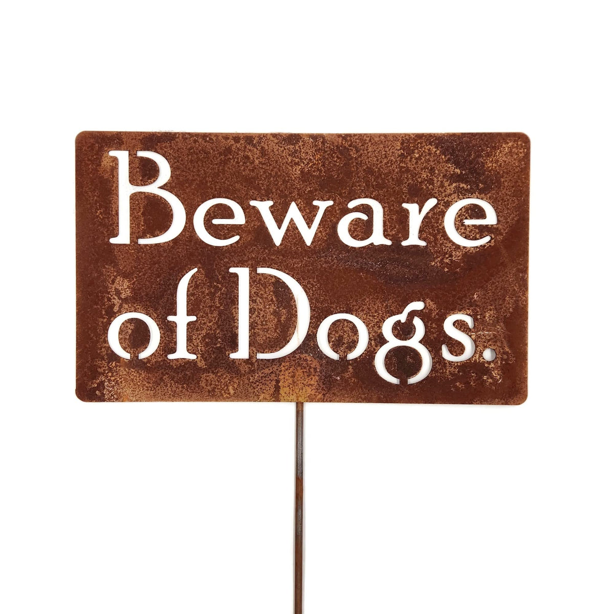 Funny Garden Stake 20 to 33 Inches Tall (No Pesticides Please, XL 33" Tall)