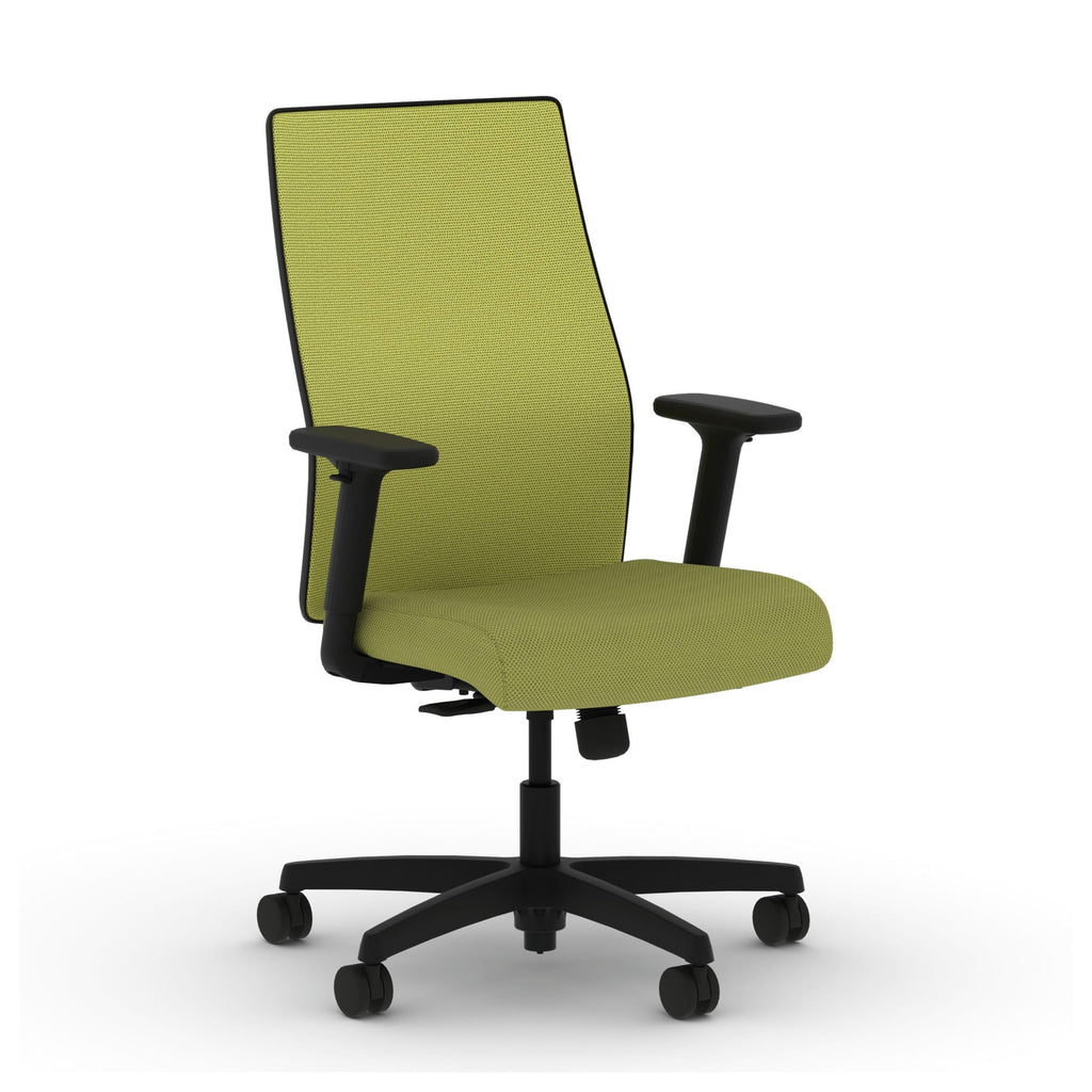 HON Ignition 2.0 Ergonomic Office Chair, Lumbar Support, Desk Chair, Black