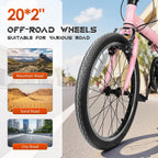 Betterland 20 inch Folding Bike, Foldable Bicycle for Adults with 7 Speed Derailleur, Lightweight Collapsible Bicycle for City Commuting, Fold Up Bike Men Women Teenagers