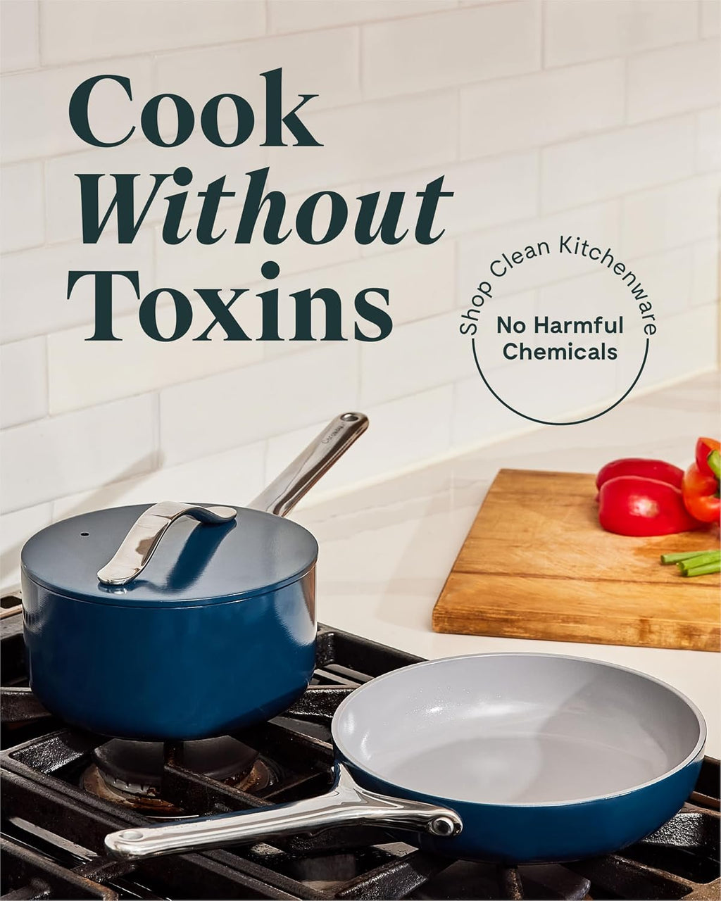 Caraway Non-Stick Ceramic Mini Cookware Set