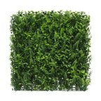 ECOOPTS 20"x20" Faux Ivy Privacy Fence Screen Artificial Boxwood Panels Topiary Hedge Plants for Indoor Outdoor Decoration, #6 Mixed Leaves, 15 Packs