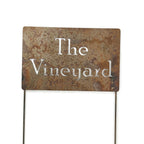 Funny Garden Stake 20 to 33 Inches Tall (Gardener Wanted, XL 33" Tall)