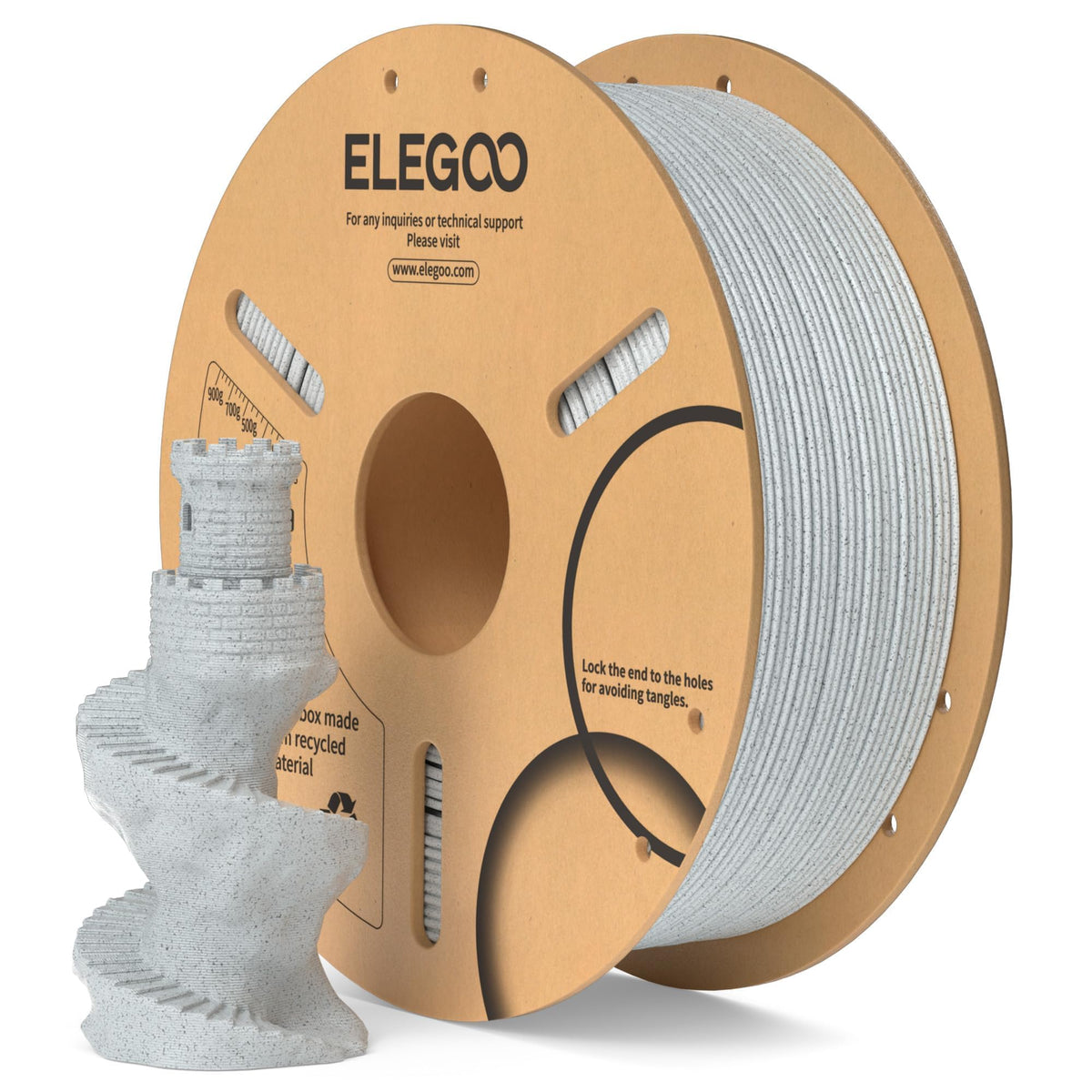 ELEGOO PLA 3D Printer Filament 1.75mm Bundle Multicolors 10KG