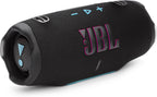 JBL Charge 6 - Portable Waterproof & Drop-Proof Bluetooth Speaker, Bold Pro Sound with AI Sound Boost (Blue) (Renewed)