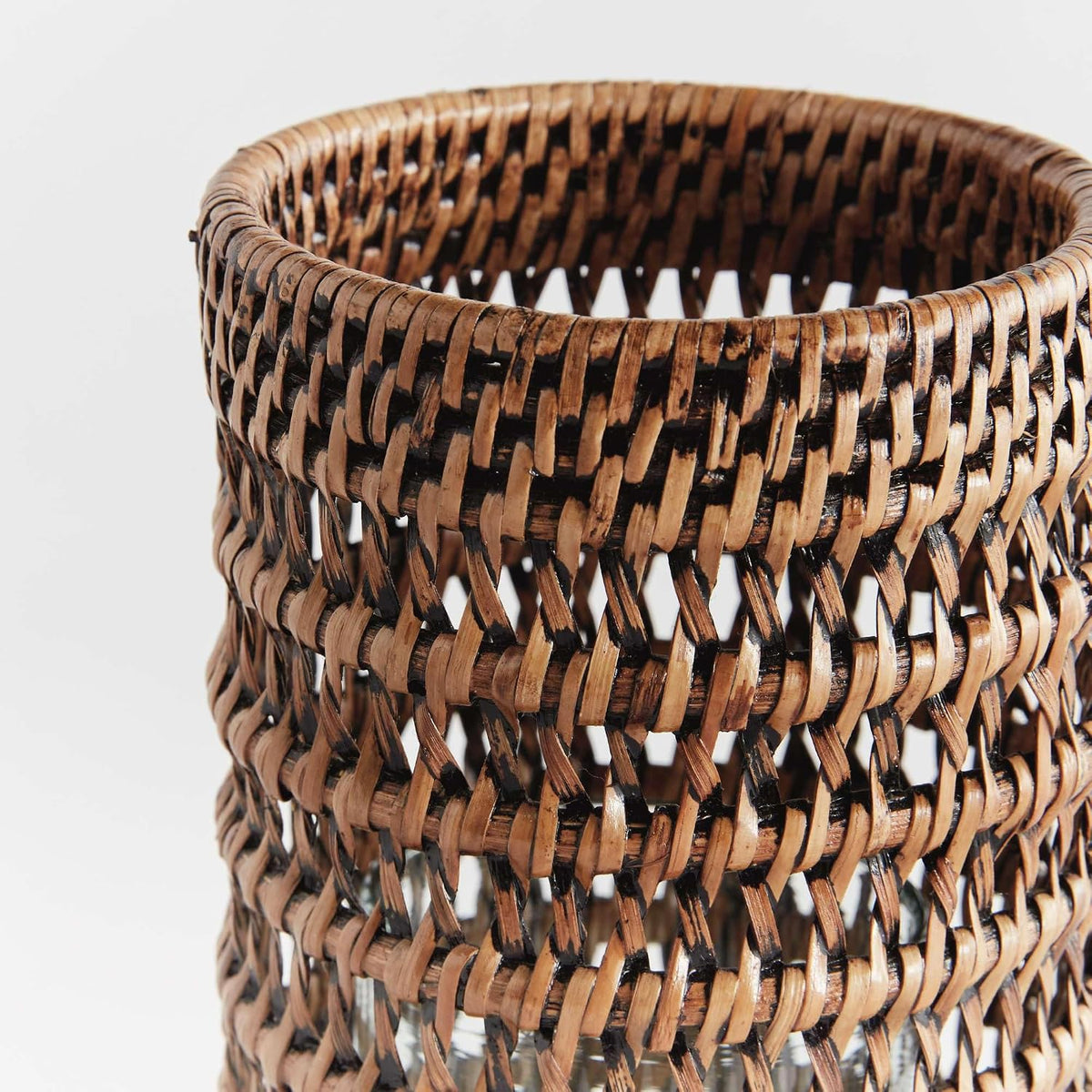 Napa Home & Garden Burma Rattan Hurricane Small Small Brown