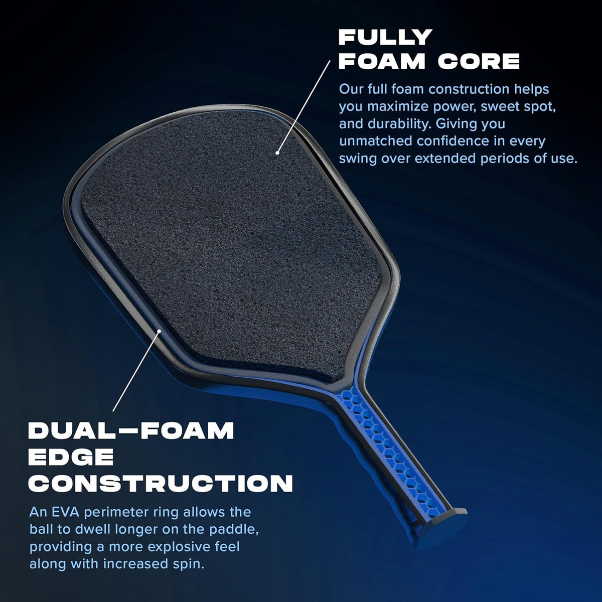 Vatic Pro - V-Sol Pro 16mm - Foam Core - Includes Paddle Cover