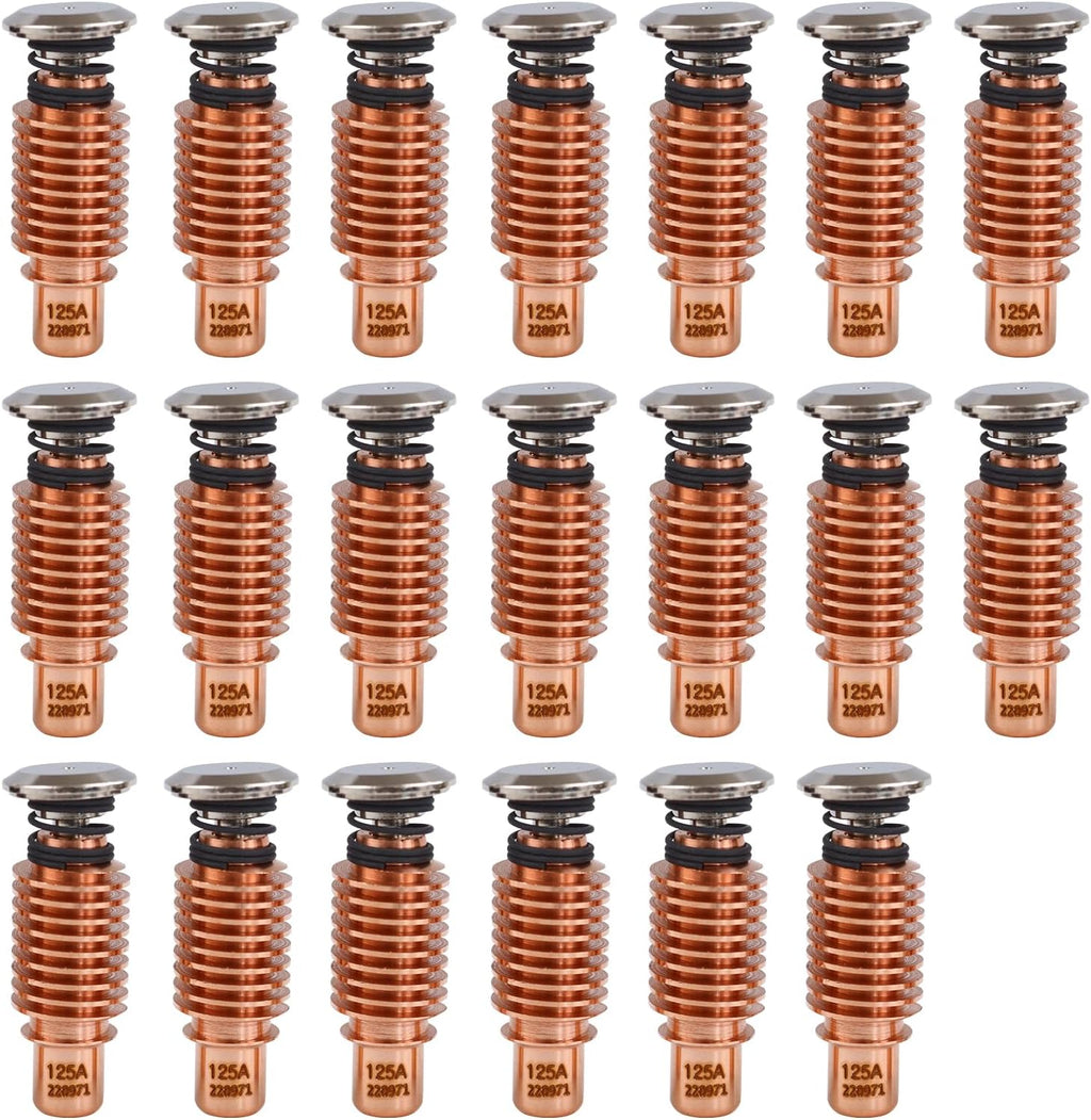 40Pcs 220971 Plasma Nozzle Tips Fit for Hypertherm Powermax 125