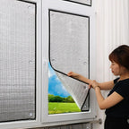 37'' x 107'' Aluminum Foil Window Covering, Summer Heat Uv Blocking Window Shades Roller Shades/Thermal Insulation Panels/Boards for Sliding Glass Door Rv & Garage Walls, Balcony/terrace/pergola