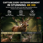 4K Night Vision Binoculars HD Night Vision Device with 32GB Card, Cardless