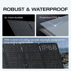 EF ECOFLOW 45W Portable Solar Panel with Type-C, IP68 Waterproof
