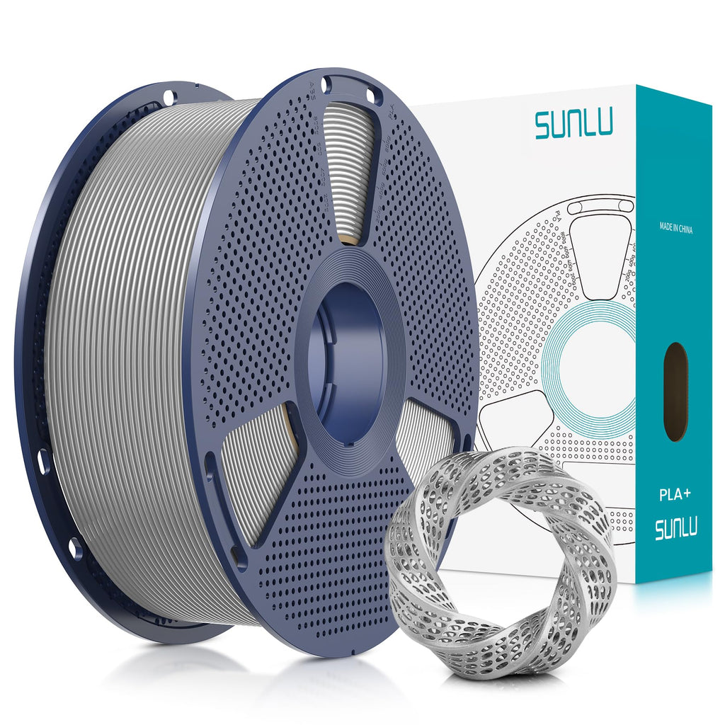 SUNLU PLA Plus Filament 1.75mm, 10KG Bundle, Black & White