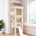 Hey-brother Cat Tree Tower with Extra Large Platform, Big Condo, MPJ070W