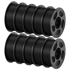 ANYCUBIC PETG Filament 1.75mm, Multicolor Bundle 10KG, Reusable Spool