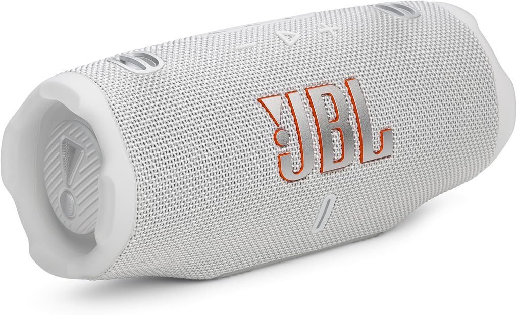 JBL Charge 6 - Portable Waterproof & Drop-Proof Bluetooth Speaker, Bold Pro Sound with AI Sound Boost (Blue) (Renewed)