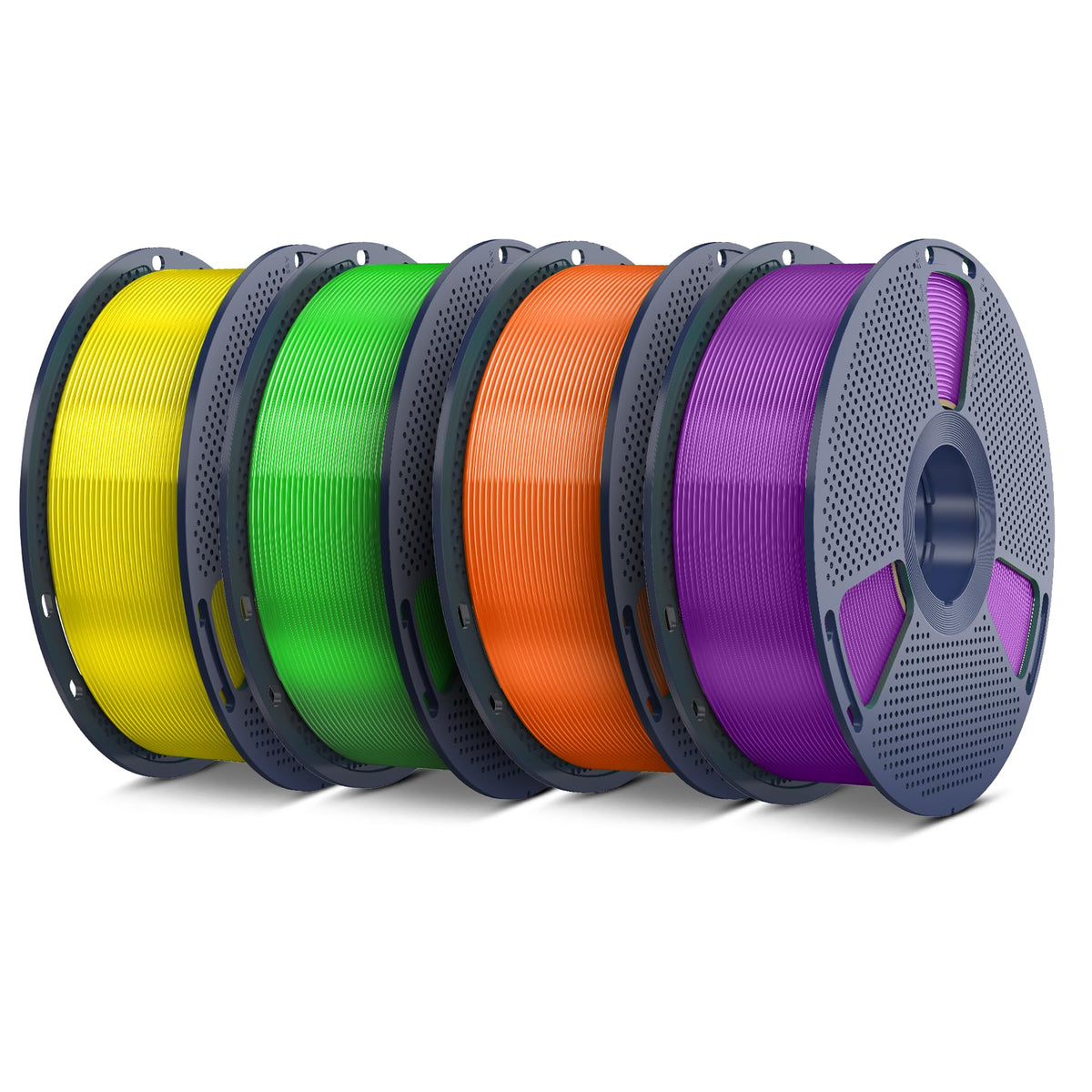 SUNLU PETG Filament 1.75mm,10kg,10 Packs Multi-Color