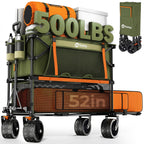 Sekey 400L Double-Decker Wagon, 500 lb Capacity, 50 in Extender