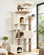 Globlazer Large Cat Tree for Large Adult Cats, Tall Sturdy Cat Tower, S80