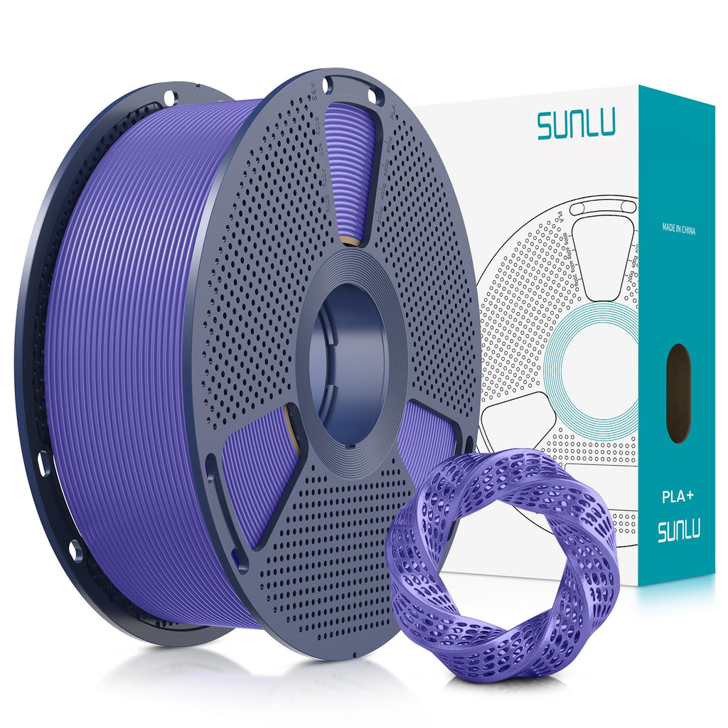 SUNLU PLA Plus Filament 1.75mm, 10KG Bundle, Black & White