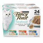 Fancy Feast Purina Gravy Lovers Poultry and Beef Grilled Gourmet Wet Cat Food Variety Pack - 3 oz. Cans,(Pack of 60)