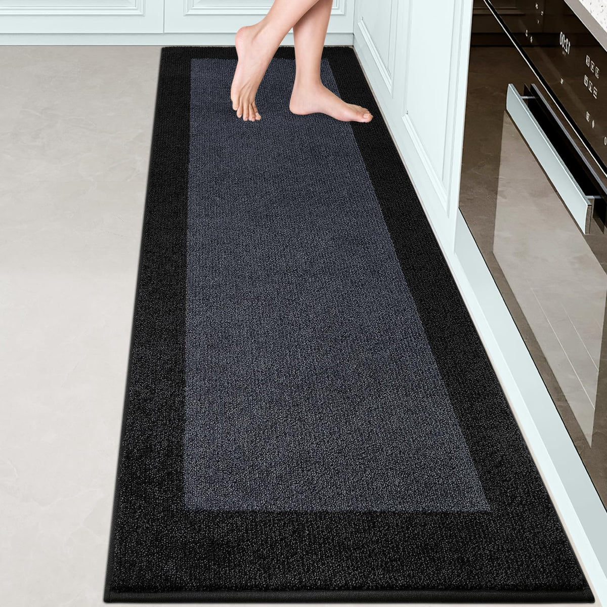 Runner Rug 24" x 96" for Kitchen, Floor, Hallway, Roll Packing