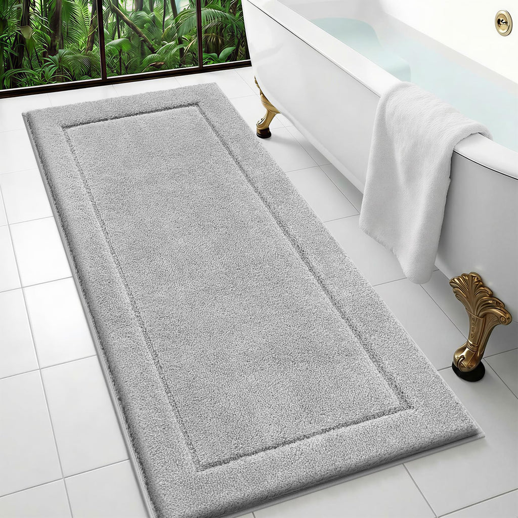 Extra Soft Bathroom Rug 30" x 60", Bath Mat, Shower Runner Rug