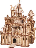 Wood Trick Dragon Castle 3D Wooden Puzzles for Adults to Build