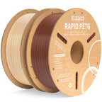 ELEGOO Rapid PETG 3D Printer Filament 1.75mm Black 10KG Bulk