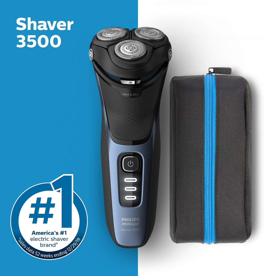 Philips Norelco Shaver 3500 S3212/82, Storm Gray, 1 Count