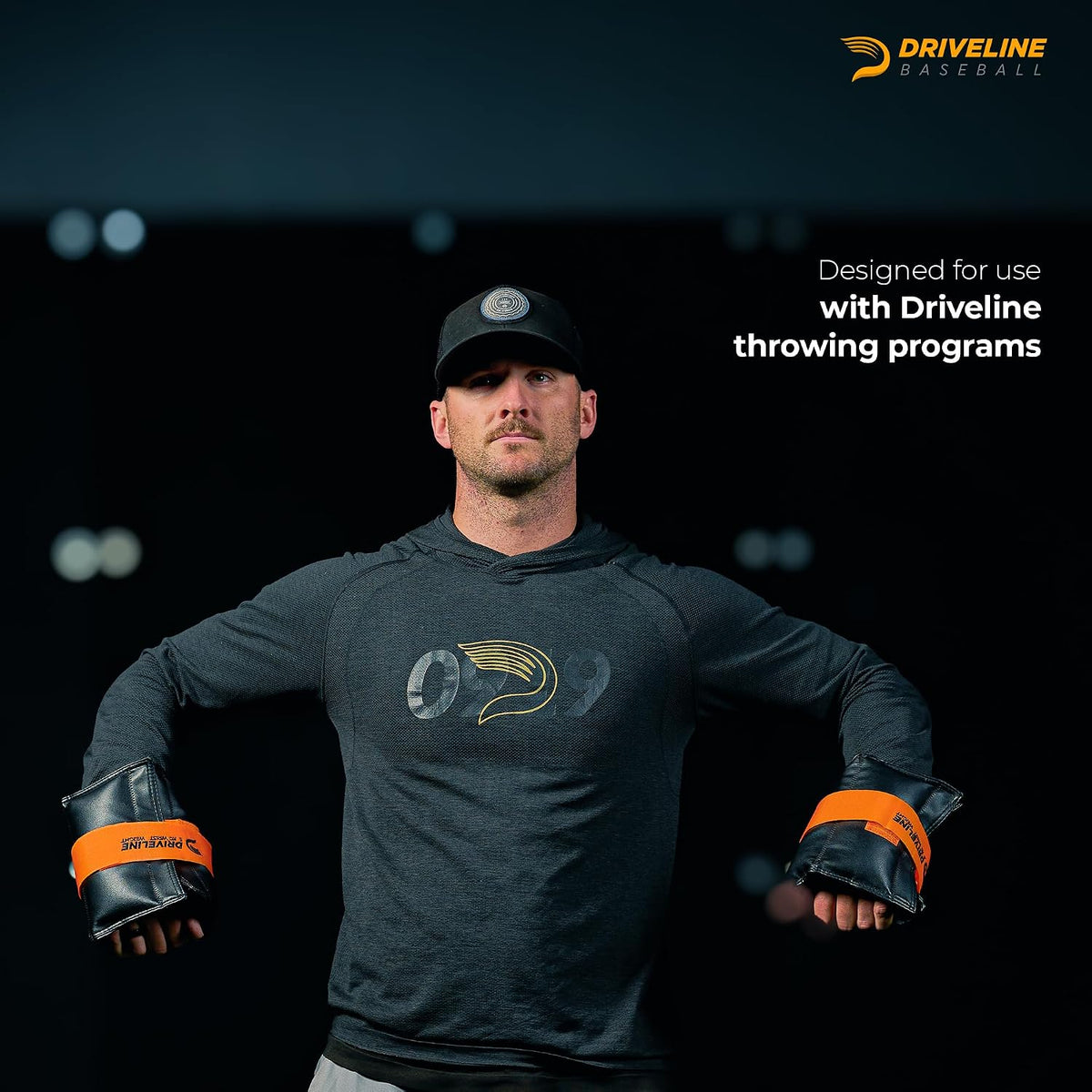 Driveline Baseball Leather Wrist Weight 2-Pack (2.5 kg or 5 kg) Premium Weights for Arm Strength and Pitching Mechanics Training
