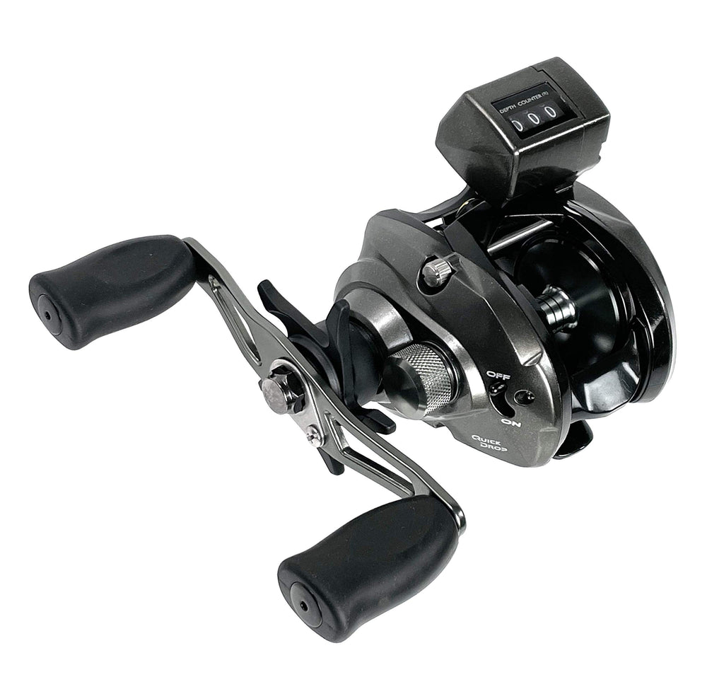 Okuma Convector Low Profile Line Counter Graphite Frame Trolling Reel