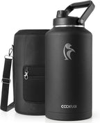 Coolflask Titan 2 Gallon Water Bottle Insulated with Large Spout Lid